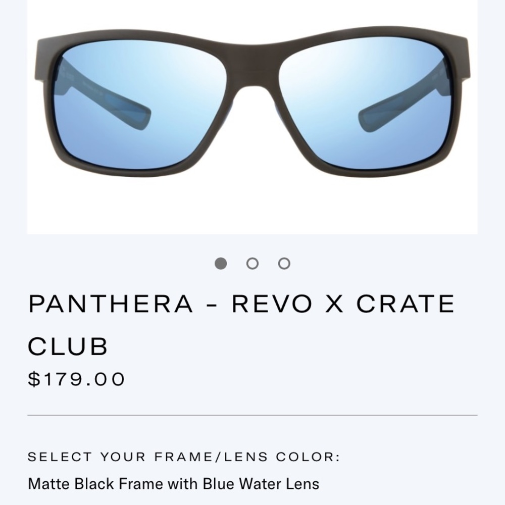 NEW IN BOX - Revo Panthera Polarized sunglasses